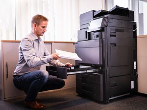 Blauer Engel Papier Umwelt ISO Verbrauchsmaterial