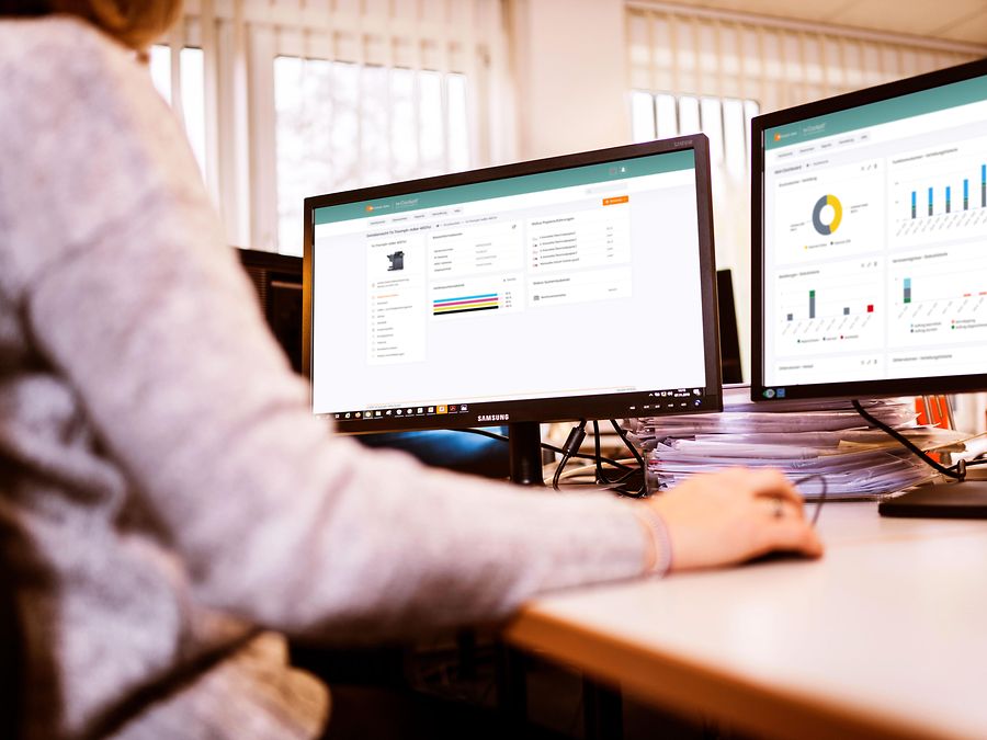 Druckerflotte, effizientes Monitoring, Drucksysteme sind vernetzt