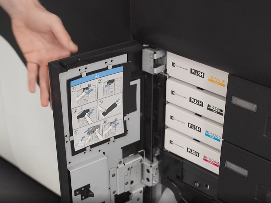 Tonerrücknahme, Recycling, takeback Box, leere Tonerkartuschen