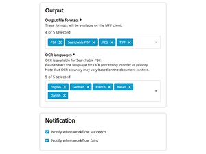 TA Cloud Capture_Ausgabeformate definieren